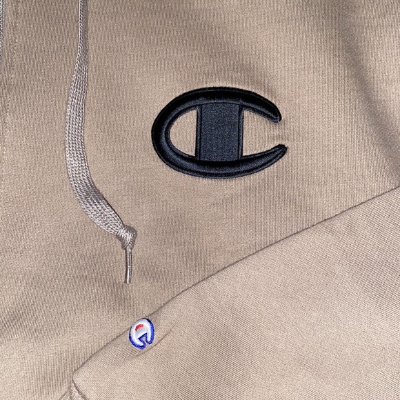 CHAMPION BIG C SUPER HOODIE WITH ZIPPER SZ XL - Picture 5 of 5
